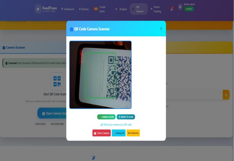 Food Supply Chain Tracker – screenshot 9