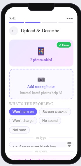 FixIt Ai – screenshot 2