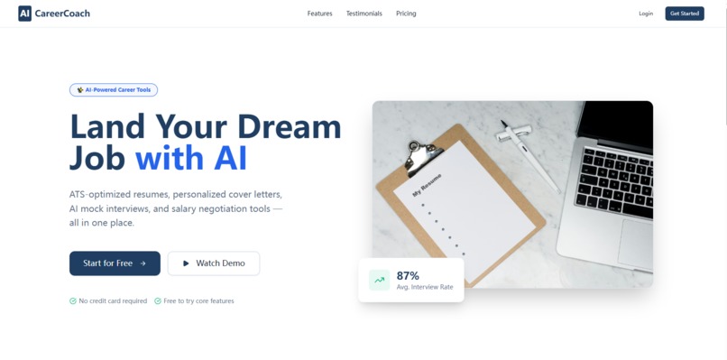 AI Resume & Career Coach – screenshot 1