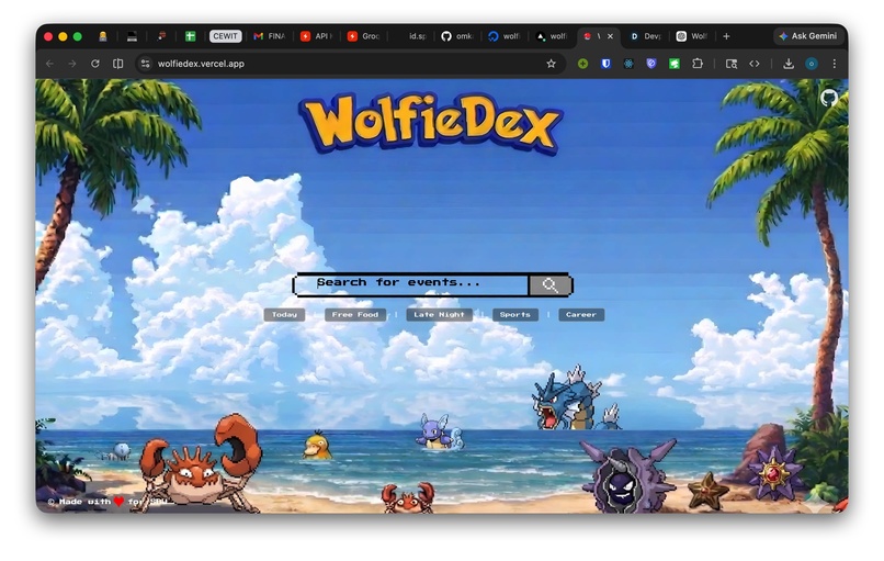 WolfieDex – screenshot 2