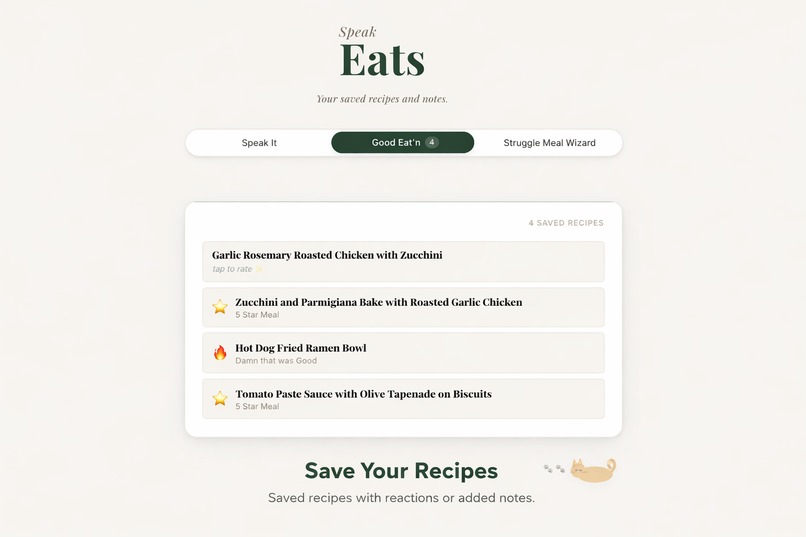 SpeakEats – screenshot 3