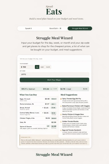 SpeakEats – screenshot 4