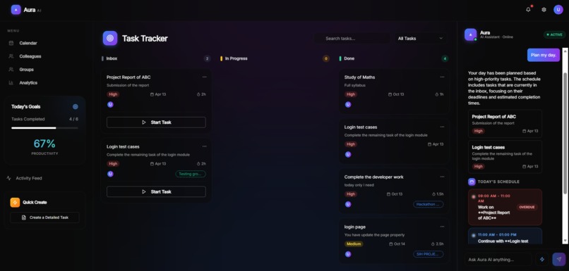 Aura-AI Your Intelligent Task Co-Pilot – screenshot 4