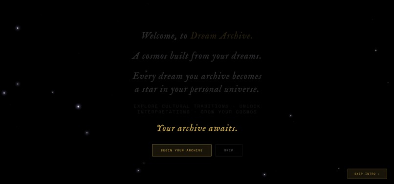 [First-year+monash] Dream-Archive – screenshot 1