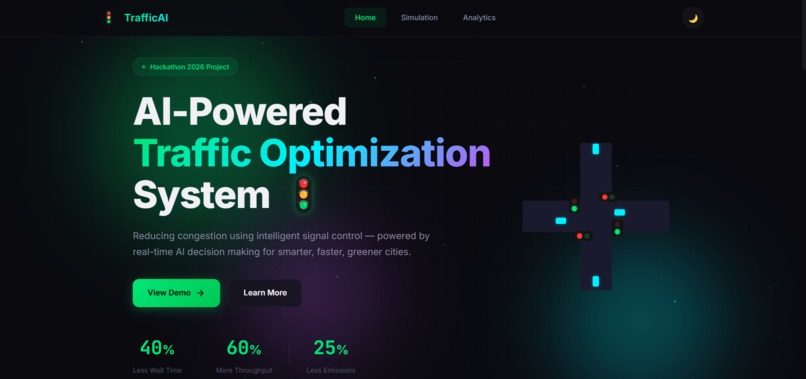 Traffic- Optimization System – screenshot 1