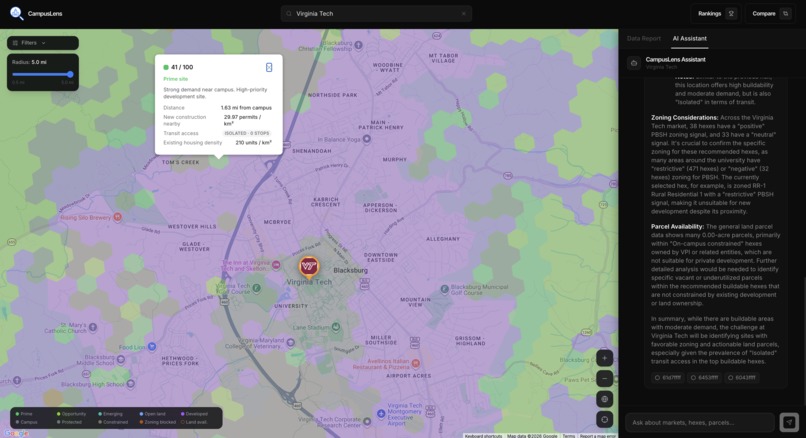 CampusLens – screenshot 1