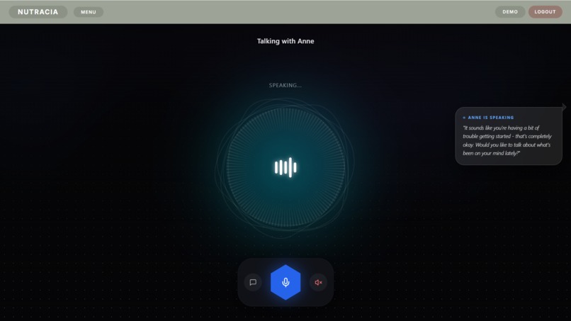 NUTRACIA — Your Unified AI Wellness OS – screenshot 2