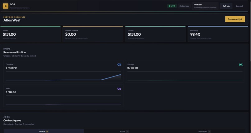 Qor – screenshot 1