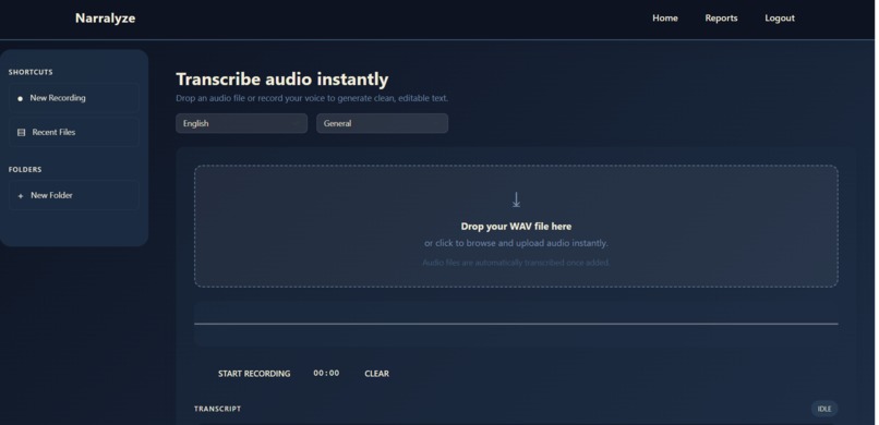 Narralyze – screenshot 1