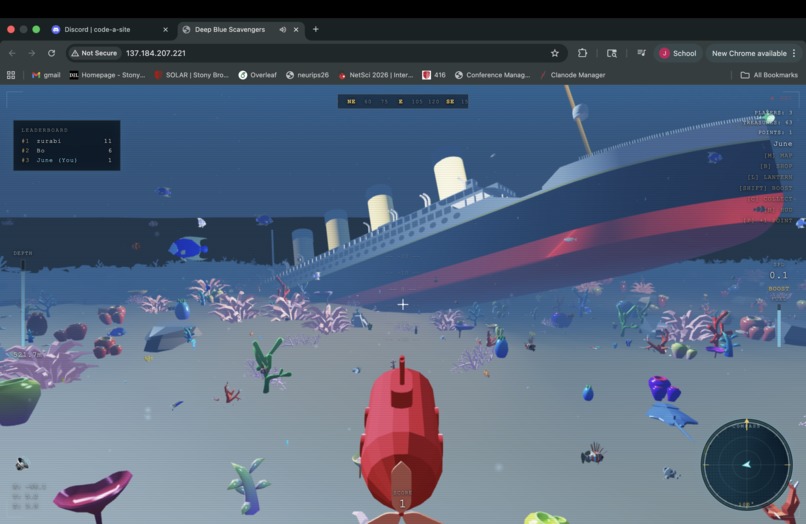 Deep Blue Scavengers – screenshot 2