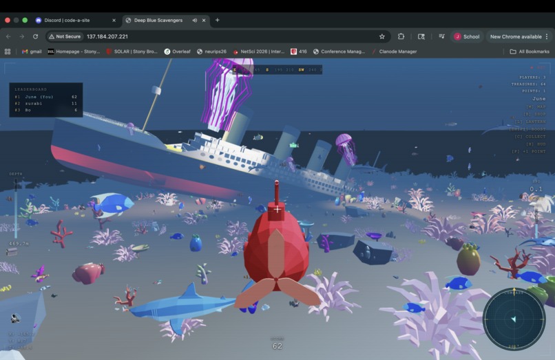 Deep Blue Scavengers – screenshot 3