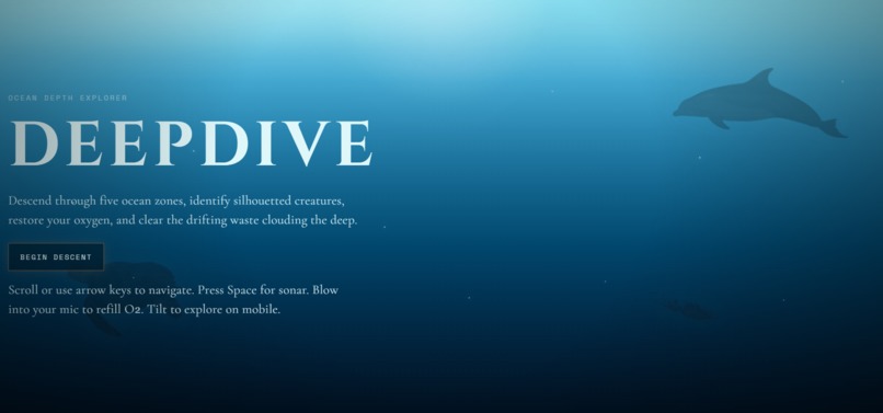 DeepDive – screenshot 1