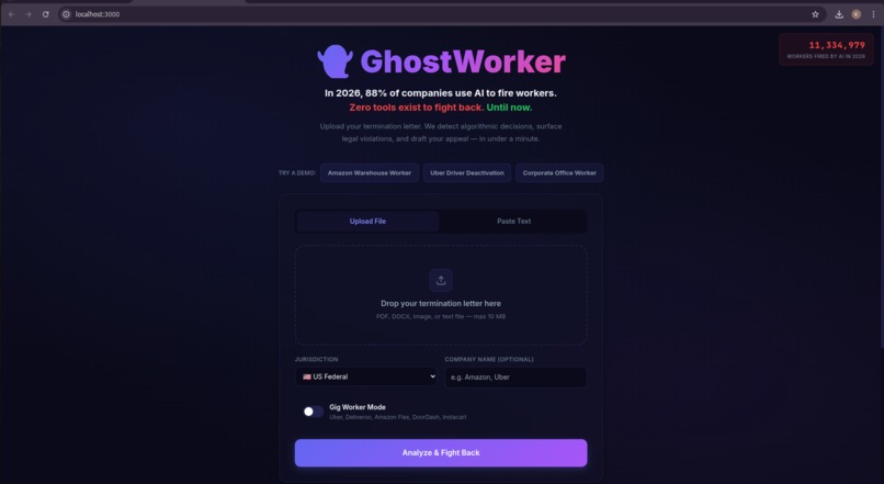GhostWorker – screenshot 2