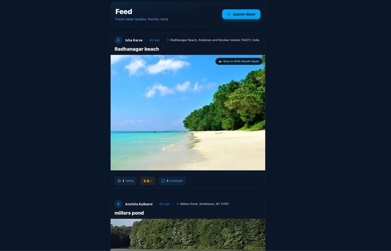RateMyWater – screenshot 1