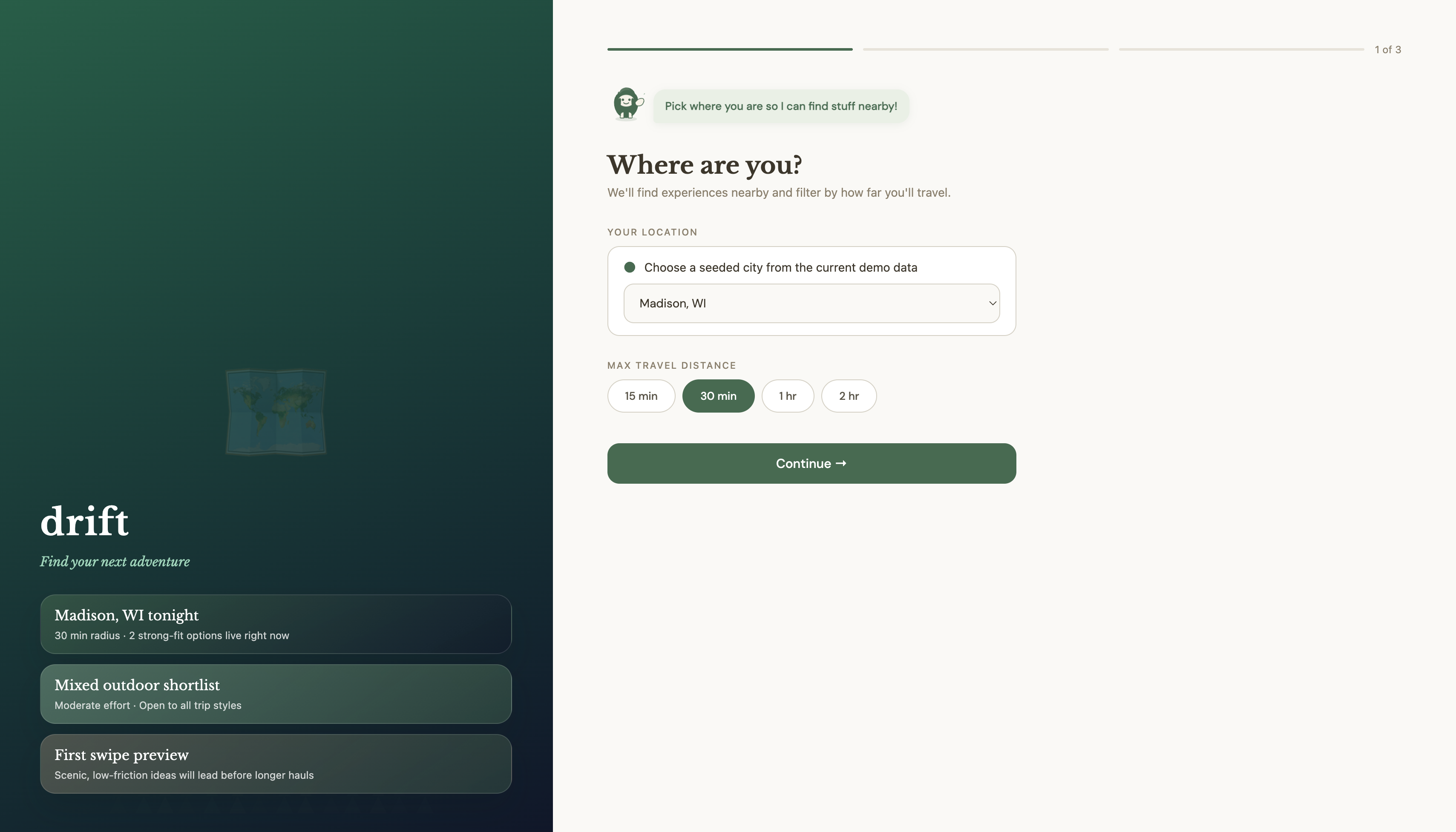 drift: The Outdoor Experience App | Devpost