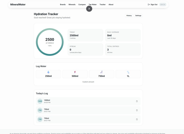 MineralWater – screenshot 1