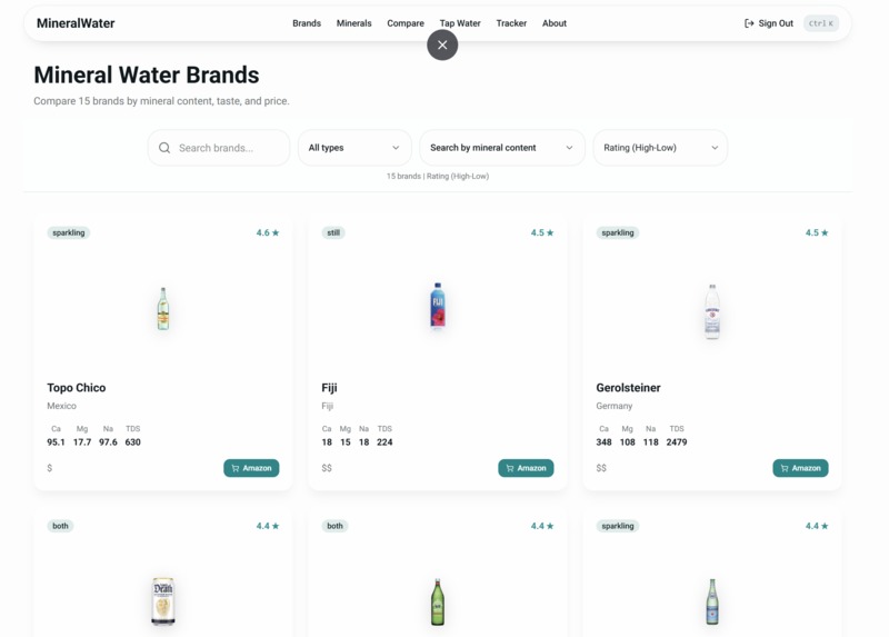 MineralWater – screenshot 2