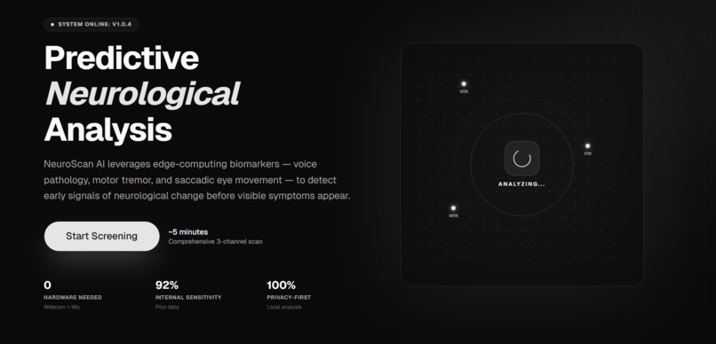 NeuroScan AI: Your AI Early  Parkinson's Warning System – screenshot 5