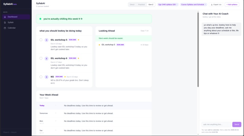 SyllabAI – screenshot 1