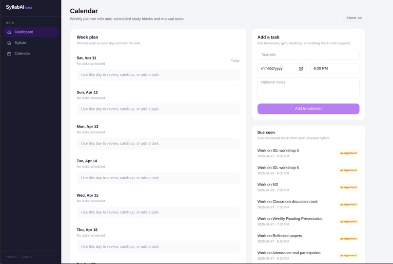 SyllabAI – screenshot 3