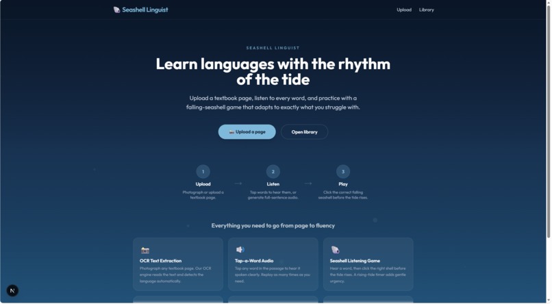 Seashell Linguist – screenshot 1