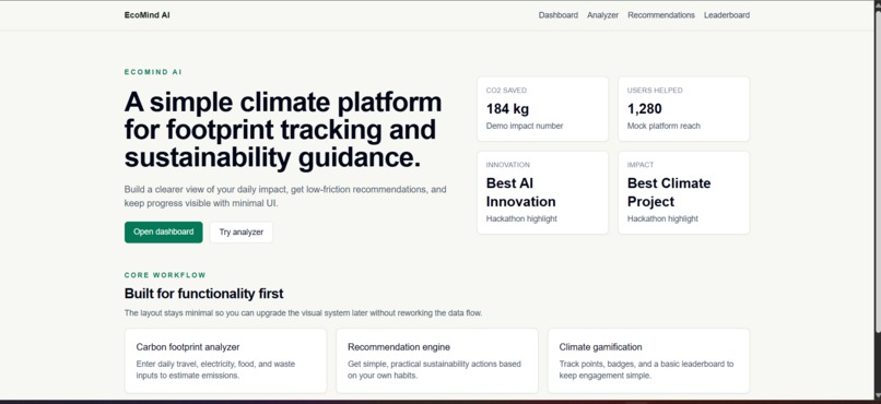 EcoMind ai – screenshot 4