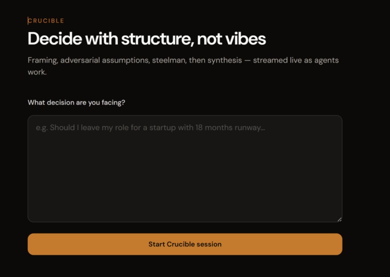 Crucible – screenshot 1