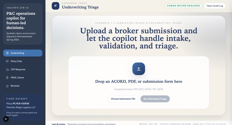 InsureAI Smart Agent – screenshot 1