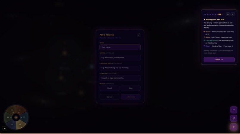 Kinstellation – screenshot 4