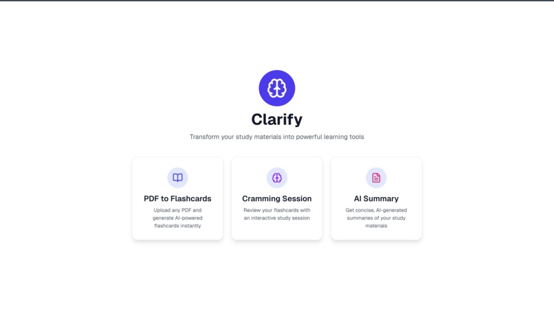 Clarify – screenshot 1