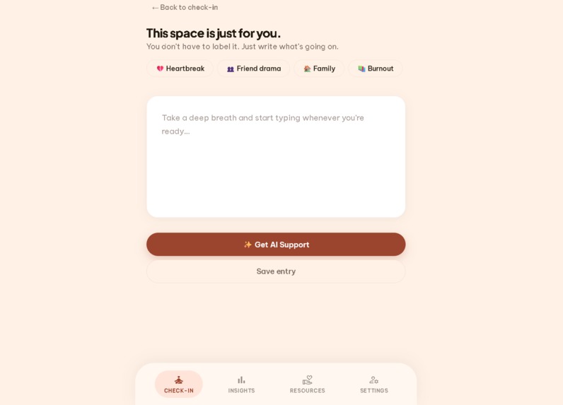 MoodSpace – screenshot 5