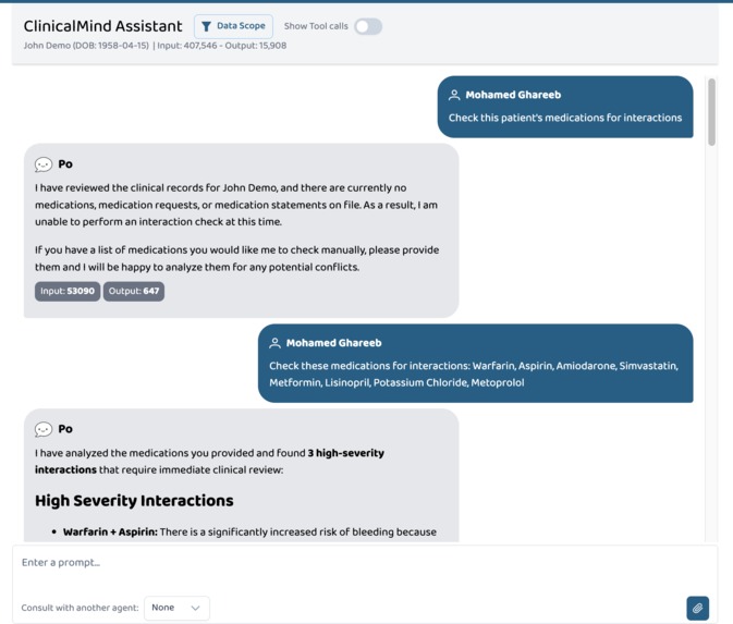 ClinicalMind MCP – screenshot 2