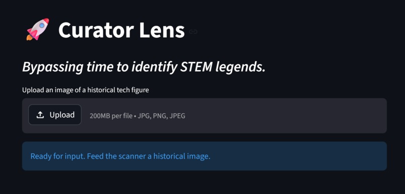 Curator Lens – screenshot 1