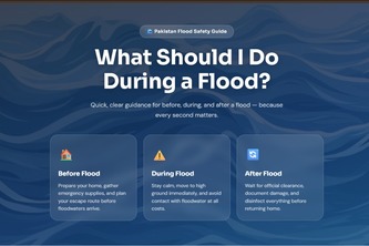 Flood Safety — Stay Safe, Stay Alive
