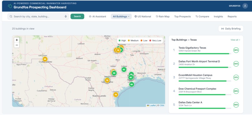 Grundfos AI Prospect – screenshot 1