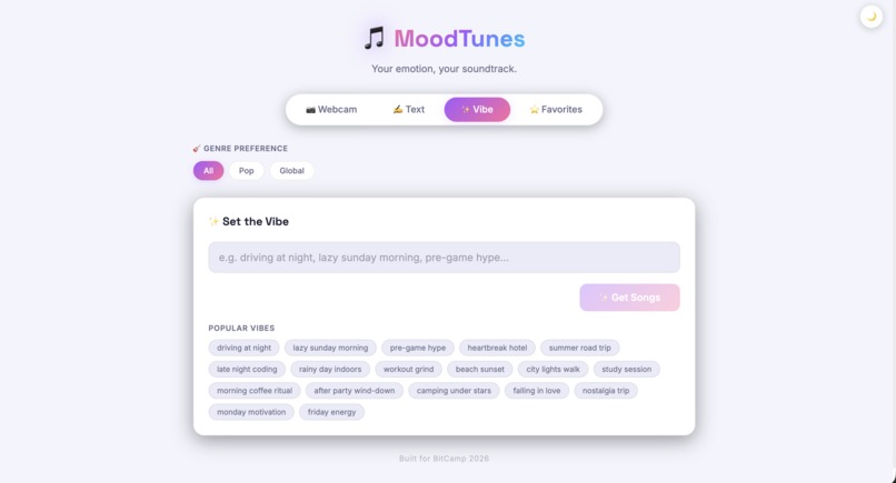 MoodTunes – screenshot 3