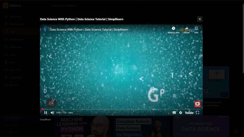 optimus – screenshot 9