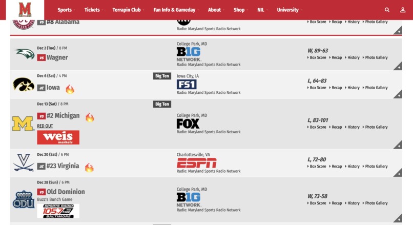 Basketball Recommender Extension – screenshot 1