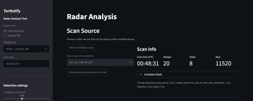 Tornotify – screenshot 2