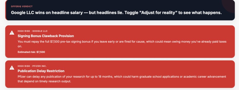 OfferIQ – screenshot 1