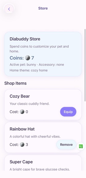 Diabuddy  – screenshot 7