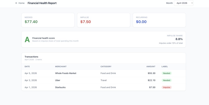 Ecospend – screenshot 3
