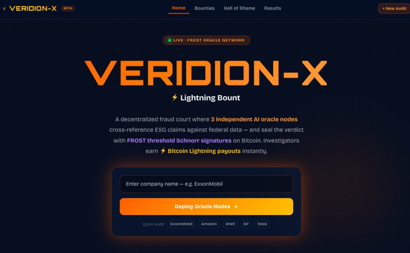 VERIDION-X – screenshot 1
