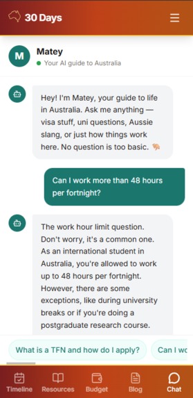 30 Days Australia – screenshot 6