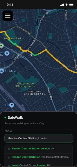 SafeWalk – screenshot 3