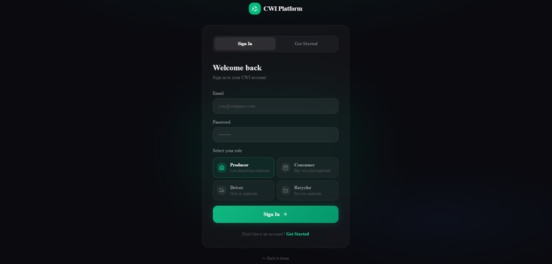 Circular Construction OS – screenshot 2