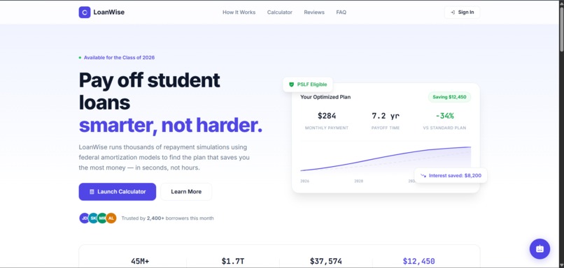 LoanWise -v2 – screenshot 1