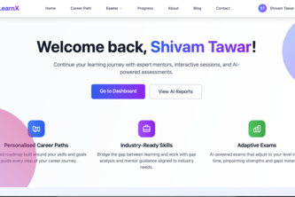 LearnX : AI powered Personalized Learning Platform
