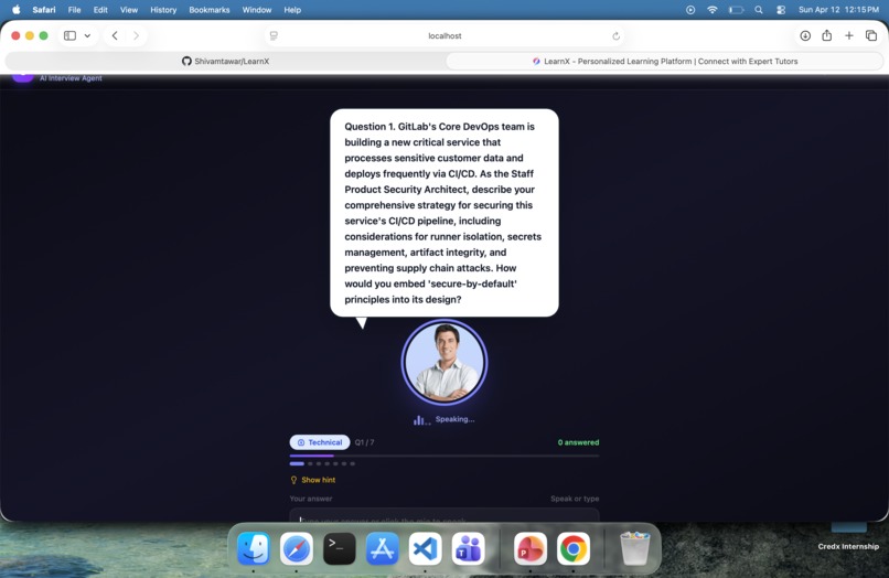 LearnX : AI powered Personalized Learning Platform – screenshot 3