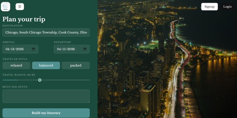 Roam – screenshot 2